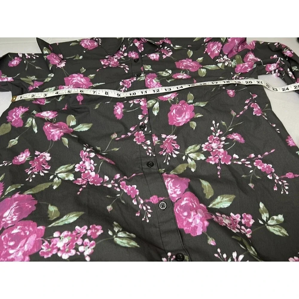 Women's Button Front Top - Picture 5 of 6